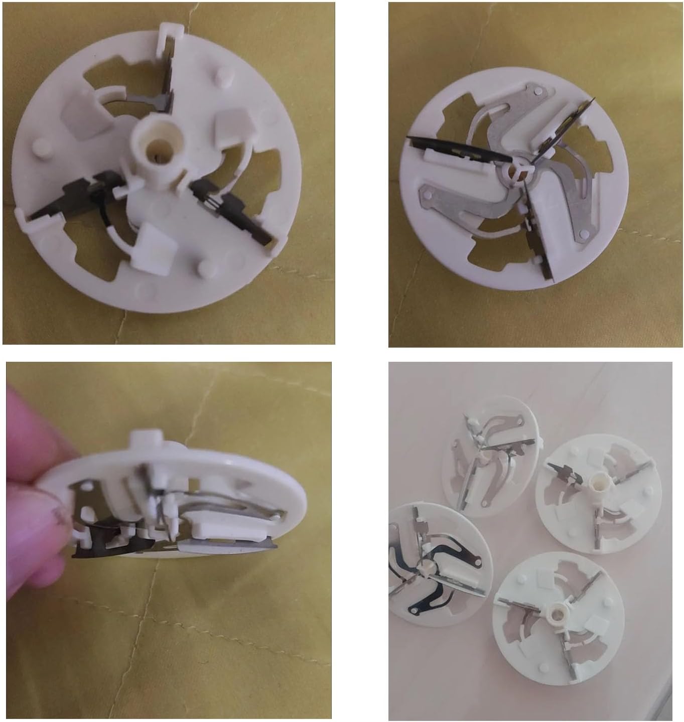 NentMent Paquete de 5 cuchillas de repuesto para eliminar pelusas, diámetro de 1.81 x 0.79 pulgadas de alto, piezas de reparación de cuchillas de