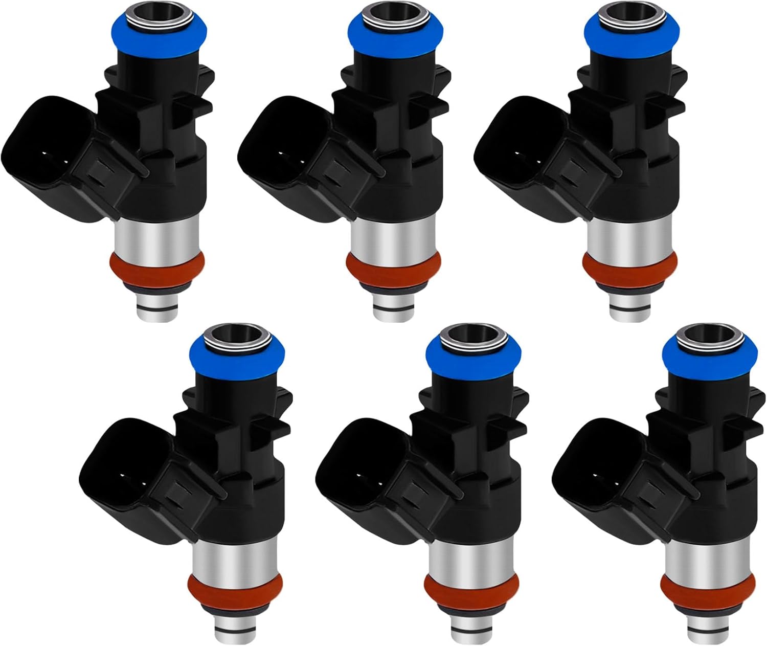 6 inyectores de combustible FJ1147 62410 para Jeep Grand Cherokee Wrangler, para-Ram ProMaster, para-Dodge Para-Chrysler 3.6L V6 2011-2019,