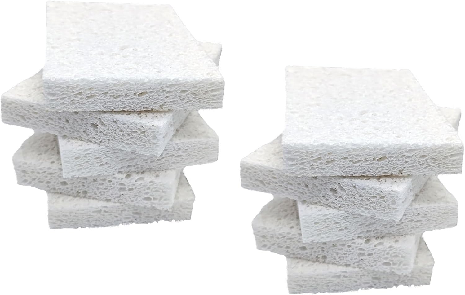 Esponjas de celulosa, esponja de cocina resistente, esponjas de celulosa comprimida para cocina, limpia los desastres difíciles sin rayar esponjas