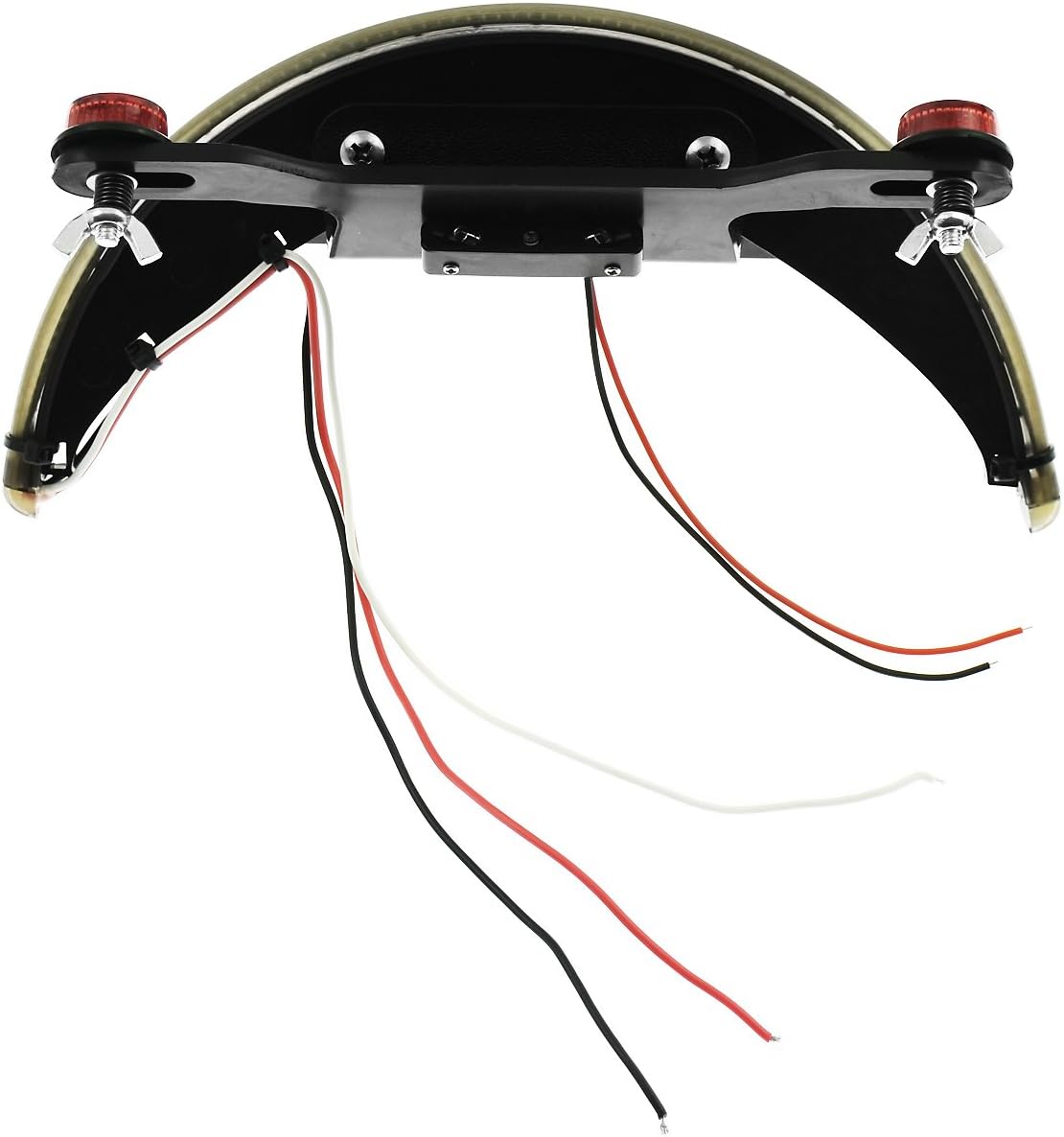 HDBUBALUS Soporte de luz trasera de lente ahumada ámbar LED Fender para Victory Vegas 2003-2017