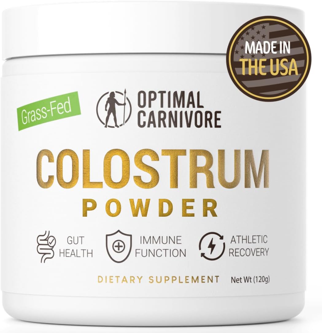 Polvo de calostro alimentado con hierba, calostro bovino sin sabor para humanos, suplemento de calostro en polvo para la salud intestinal, apoyo
