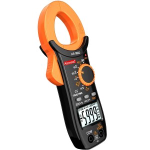 Aicevoos Abrazadera digital 588D 6000 cuenta con amplificador de voltaje de rango automático, mide voltaje y corriente CACC, diodos de resistencia Aicevoos Abrazadera digital 588D 6000 cuenta con amplificador de voltaje de rango automático, mide voltaje y corriente CACC, diodos de resistencia