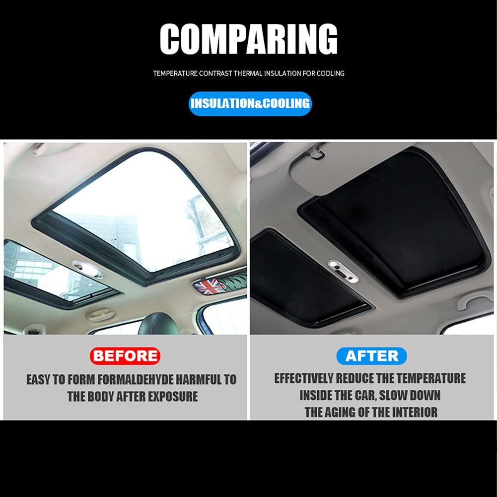 Parasol plegable anti-UV UV protector solar reflector de aislamiento térmico para Mini Cooper R50 R52 R55 R56 R60 F54 F55 F56 F60 Countryman Clubman