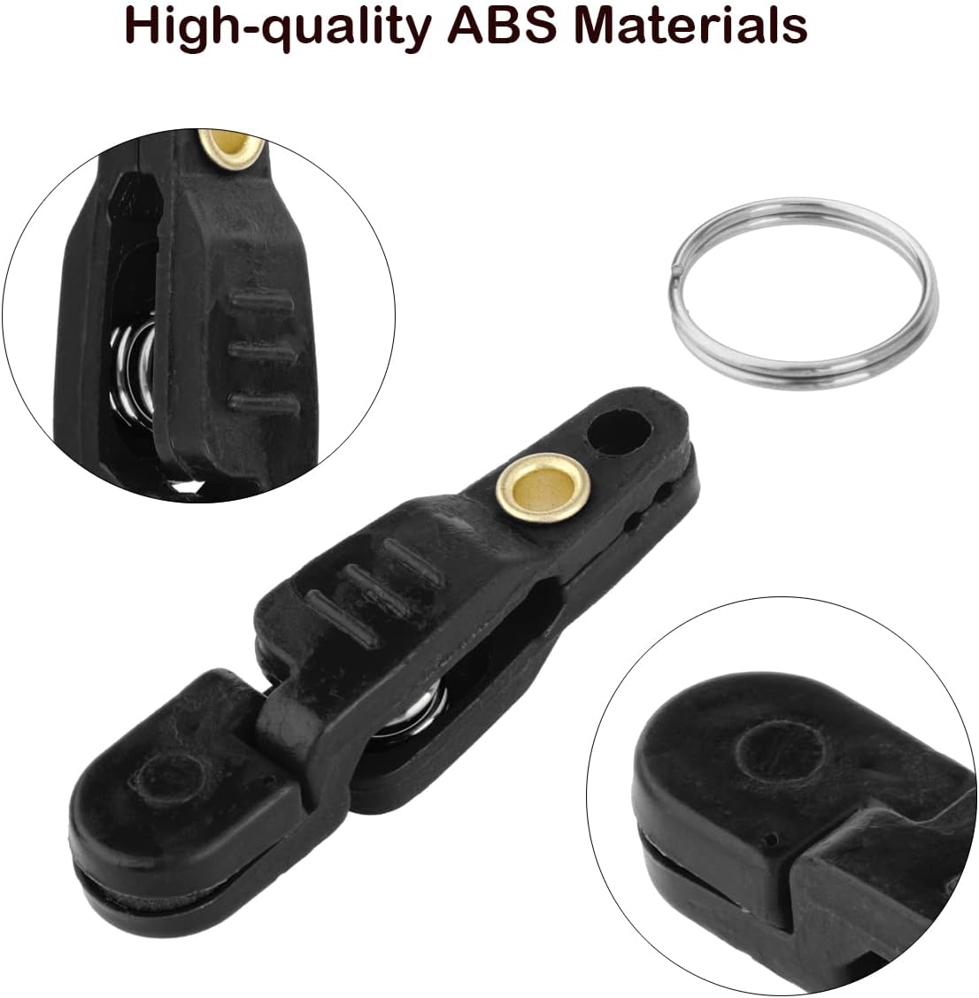 SAUYRASY Heavy Tension Snap Release Clips for Weight Planer Board Kites Downrigger Trolling Fishing