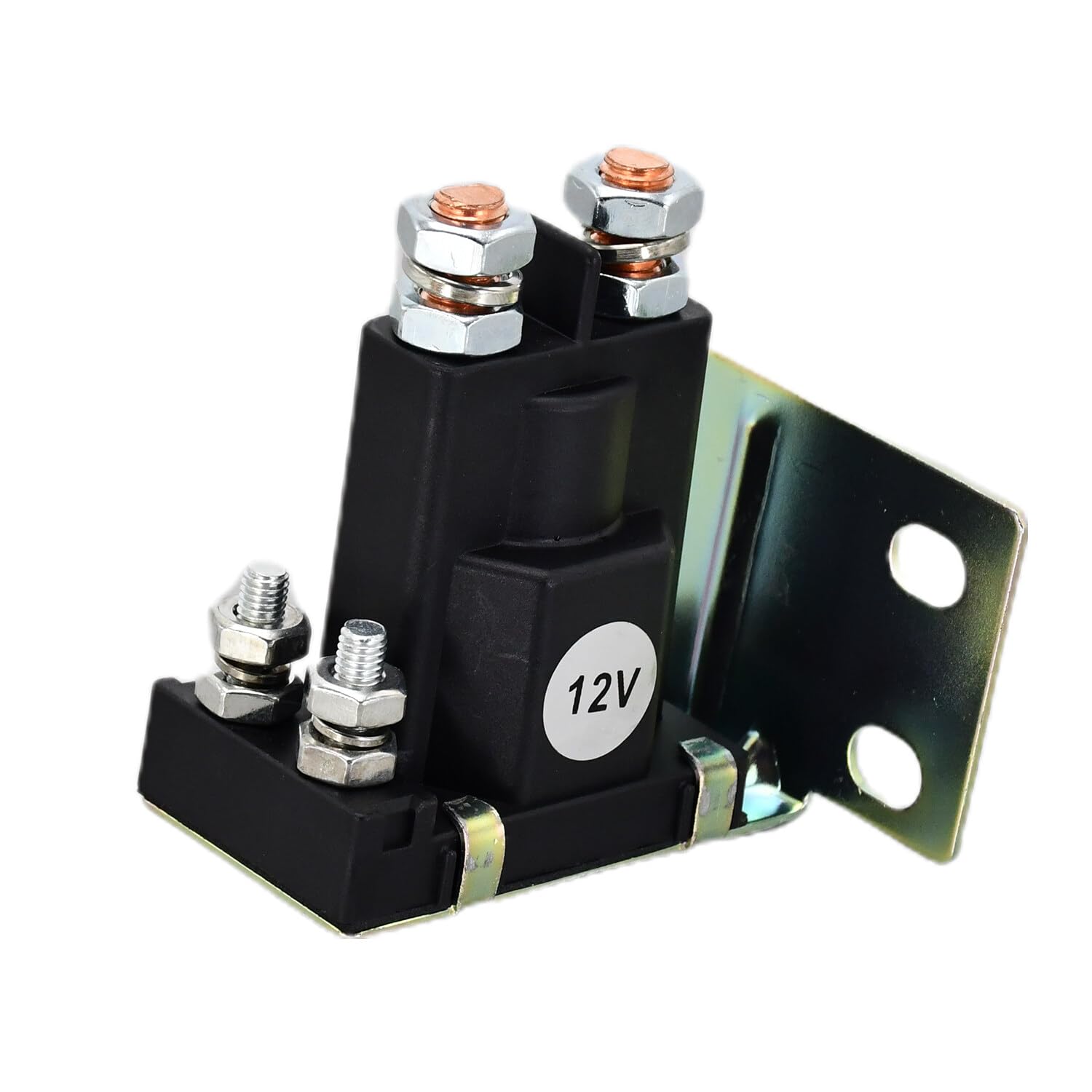 Solenoide de arranque 12V AM104036 27153-G01 612813 27153G01 compatible con John Deere Lawn and Garden Tractor 111H 112L 108 116 STX30 cortacésped