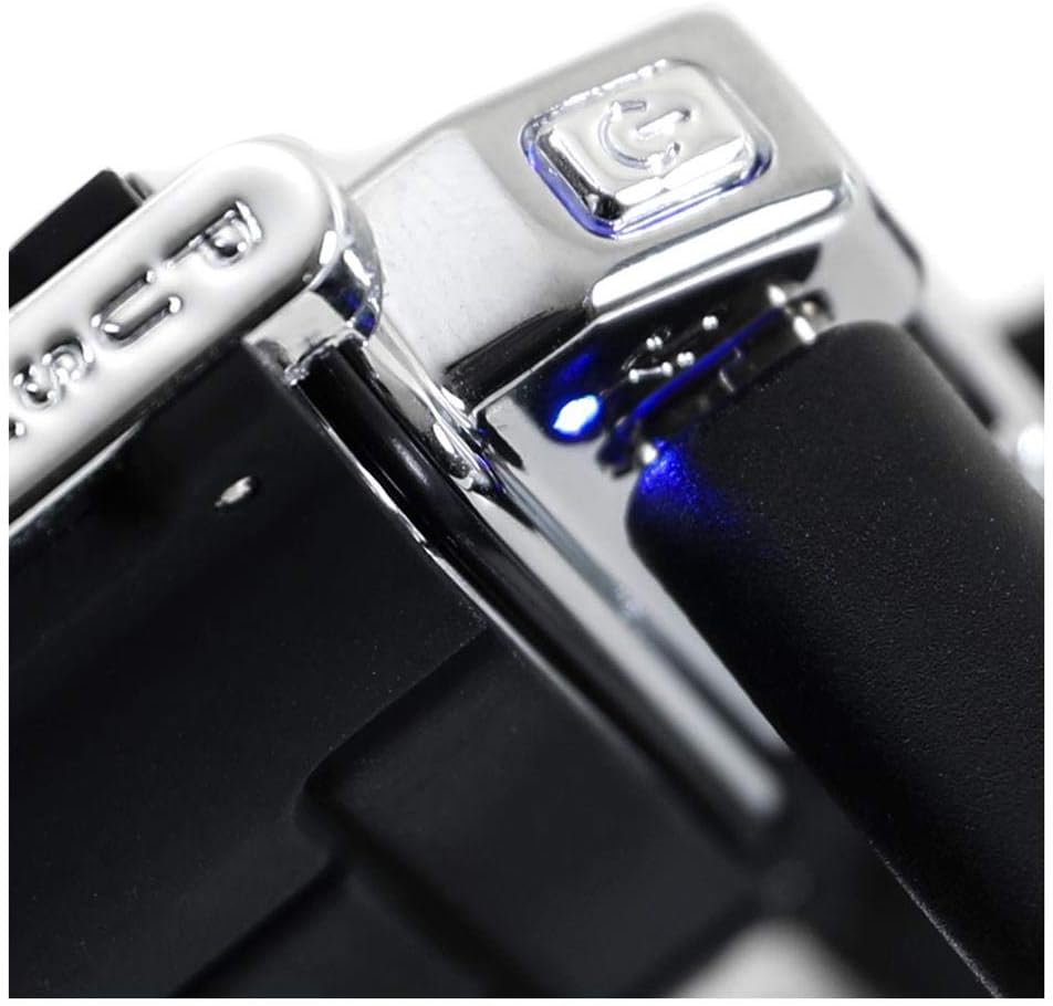 TG Encendedor de plasma resistente al viento, impermeable, recargable por USB, doble arco para EDC camping, supervivencia táctica - Imagen 4