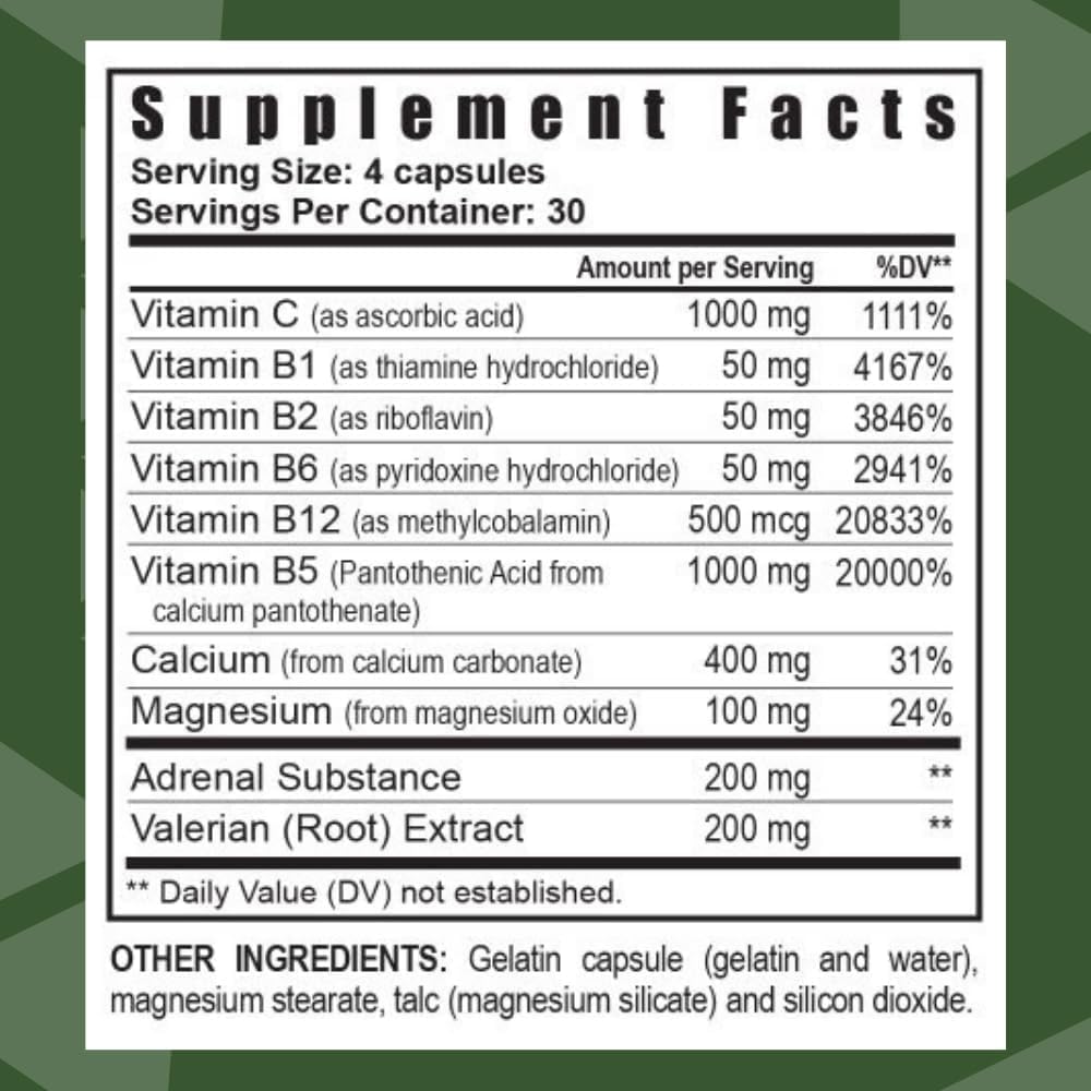 Youngevity SUPRALIFE D Stress – 120 Cápsulas