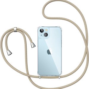 ZTOFERA Compatible con iPhone 15, funda transparente con cordón ajustable, TPU suave y delgada, a prueba de golpes, funda protectora cruzada para ZTOFERA Compatible con iPhone 15, funda transparente con cordón ajustable, TPU suave y delgada, a prueba de golpes, funda protectora cruzada para