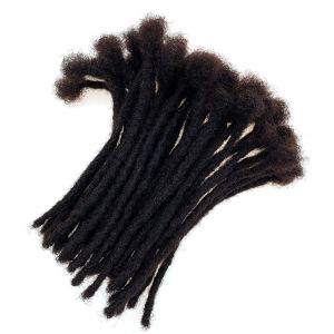 YONNA Extensiones de rastas de cabello humano, 60 rastas hechas a mano (0.2in) de ancho, color marrón oscuro #2 YONNA Extensiones de rastas de cabello humano, 60 rastas hechas a mano (0.2in) de ancho, color marrón oscuro #2