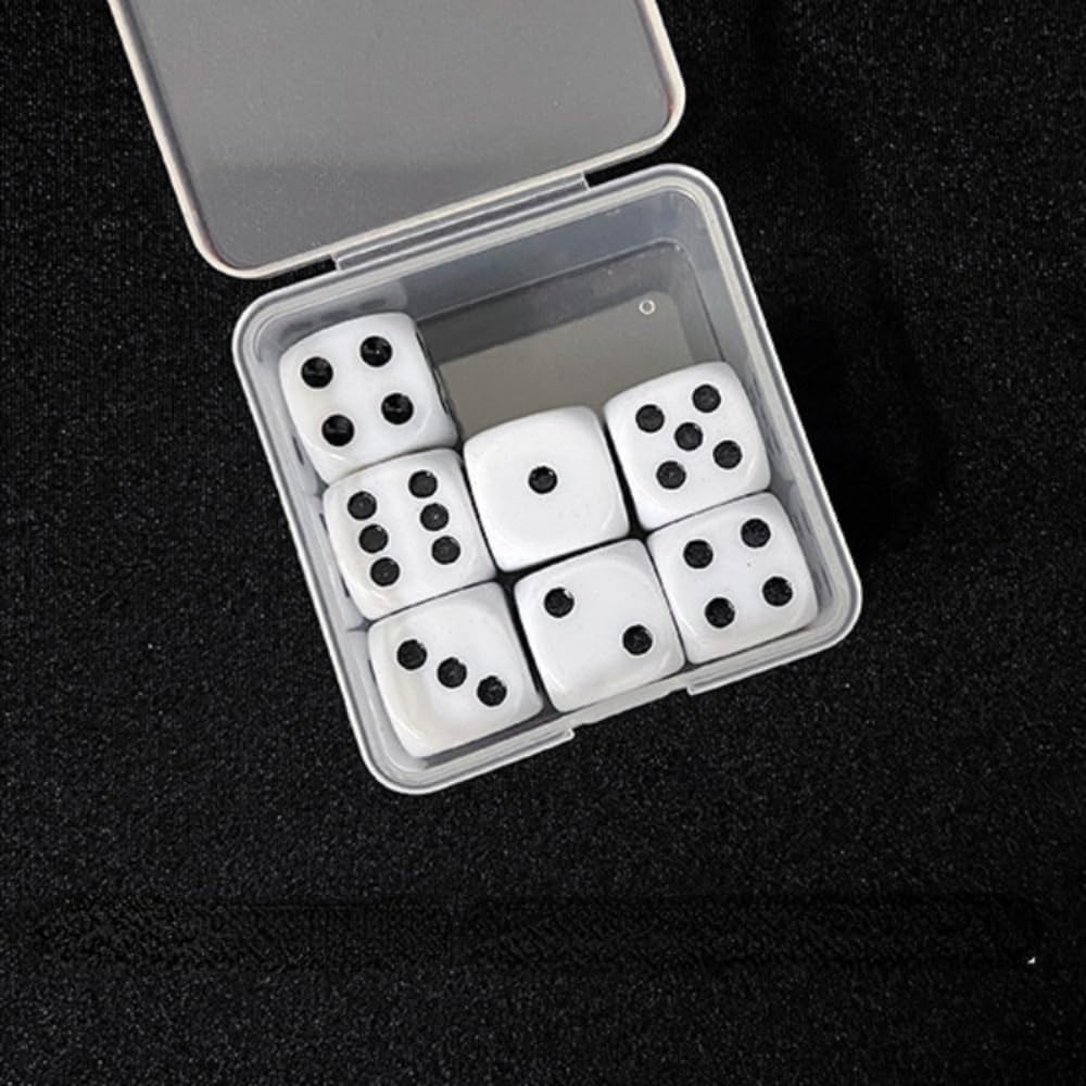 ZQION Ultimate Forcing Dados Primer plano Trucos de magia Fuerza Un Número Magia Salón Ilusiones Trucos Mentalismo Props Street Bar Truco