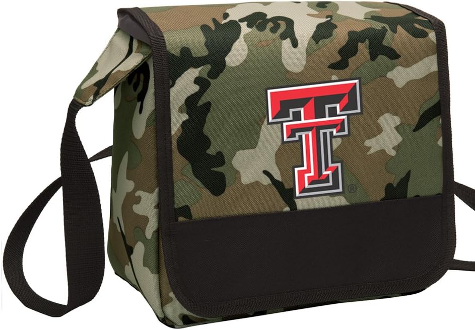 Camo Texas Tech – Fiambrera de hombro Texas Tech Red Raiders