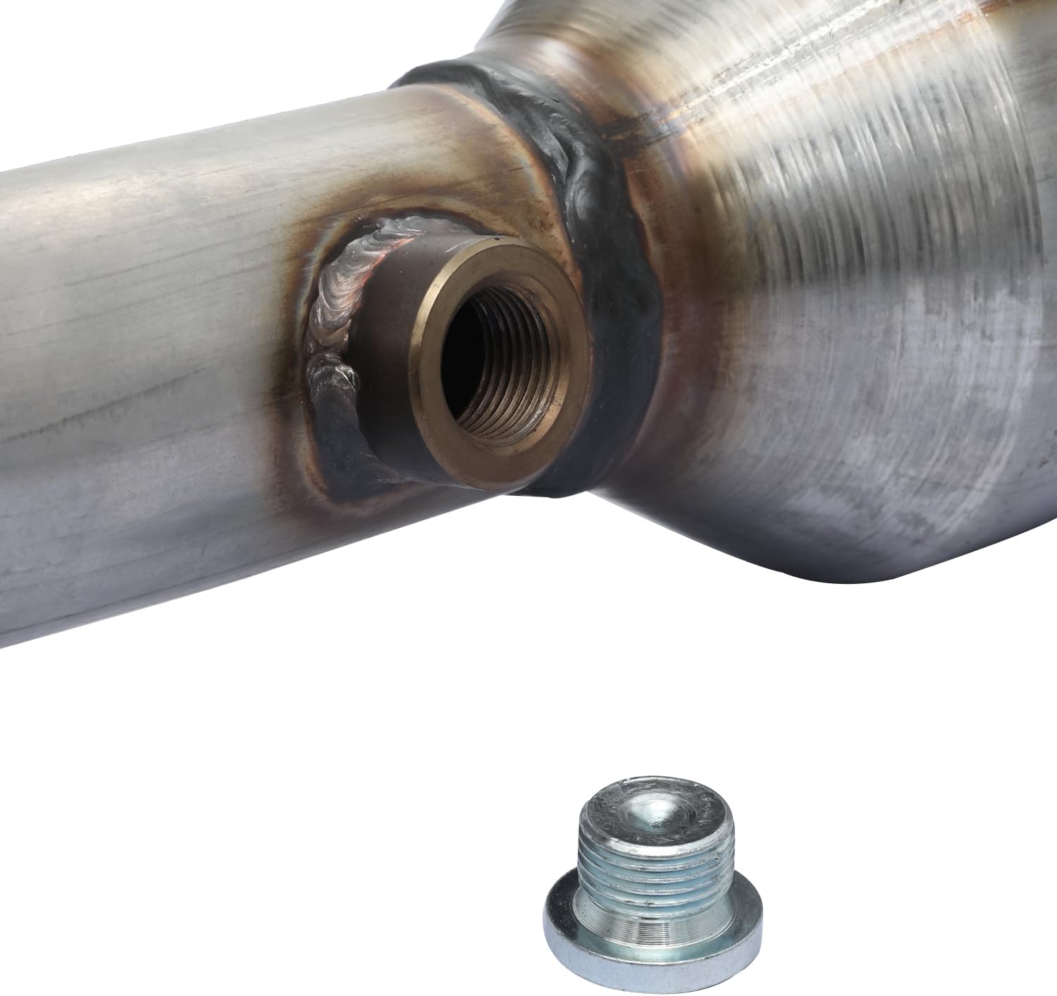 Magshion Convertidor catalítico compatible con Volkswagen Beetle, Golf, Jetta 2.0L 2001-2006, ajuste directo, cumple con las normas EPA
