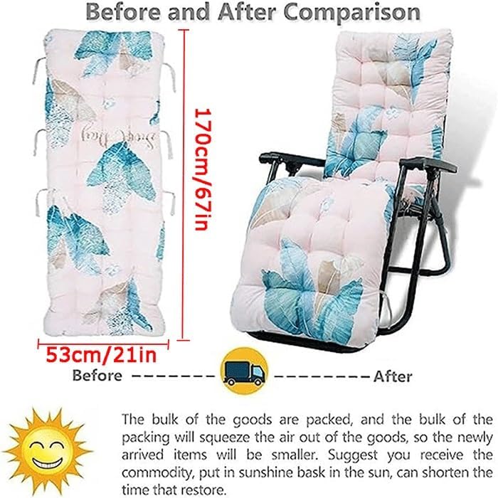 Cojín para sofá mecedora de 67 pulgadas, para patio, para interiores y exteriores, reversible, con lazos y cubierta superior, cojines