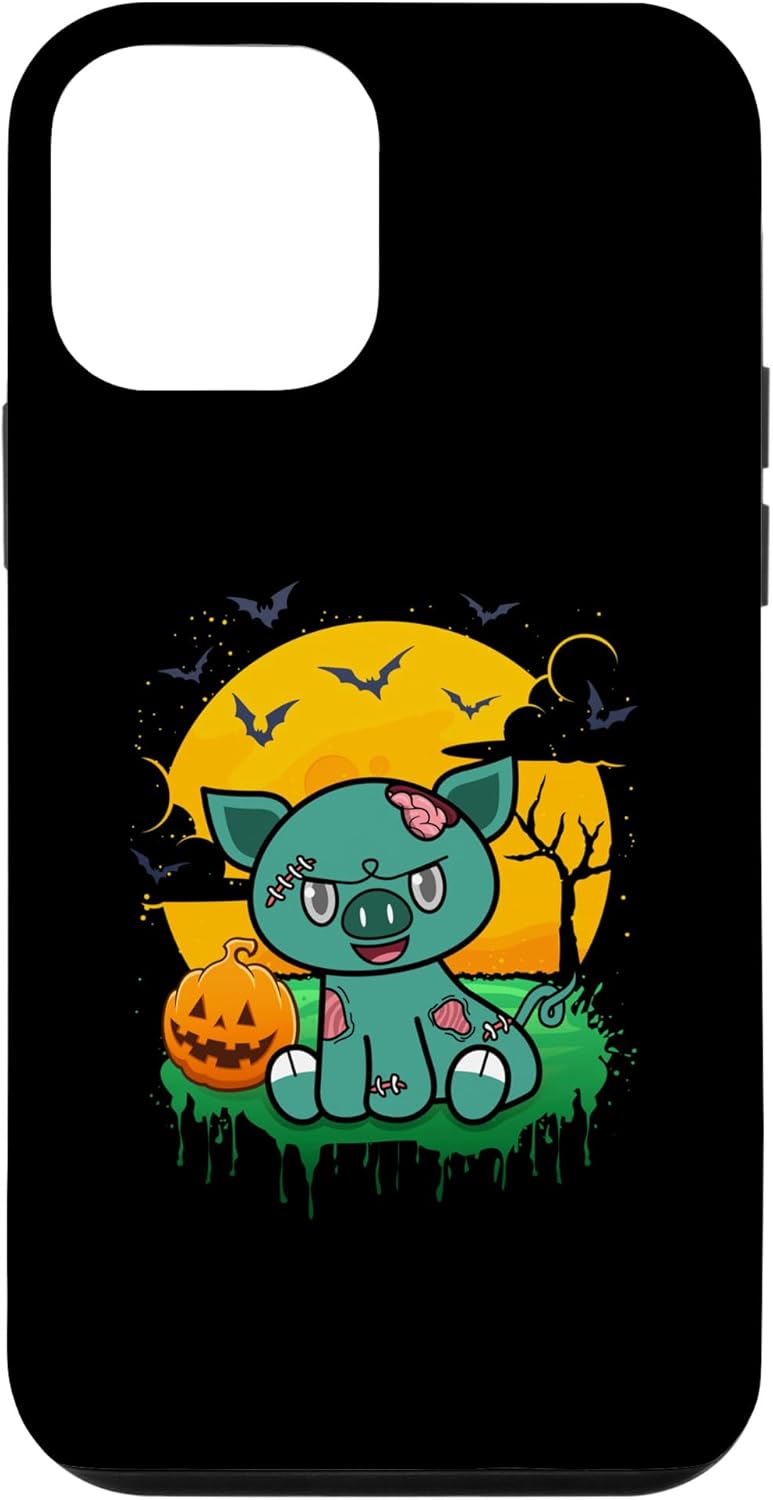 iPhone 12 mini Pig Zombie Trick Or Treat Halloween Costume Case