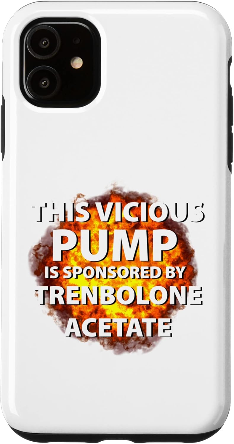 La bomba viciosa divertida del iPhone 11 está patrocinada por el caso del acetato de Tren trembolona