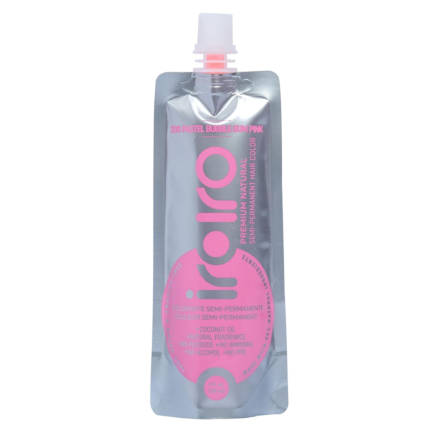 200 Bubble Gum Pink Premium Natural Color de cabello semipermanente