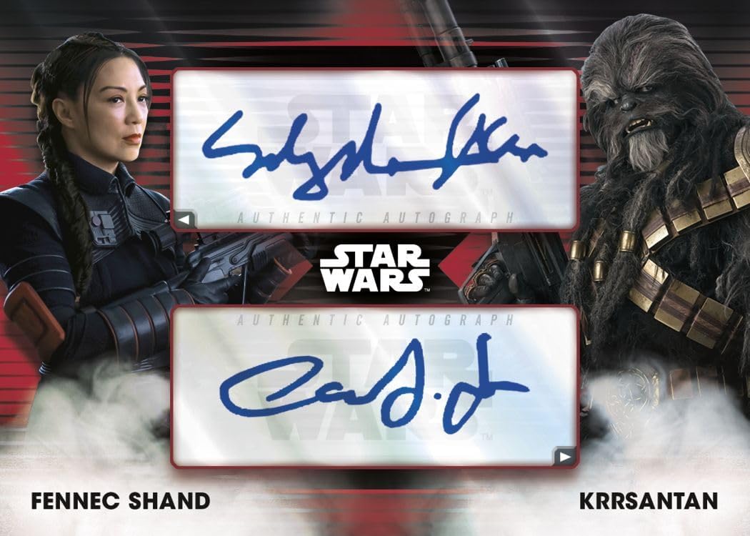 Star Wars 2023 Topps Signature Series Hobby Box 1 autógrafo por caja