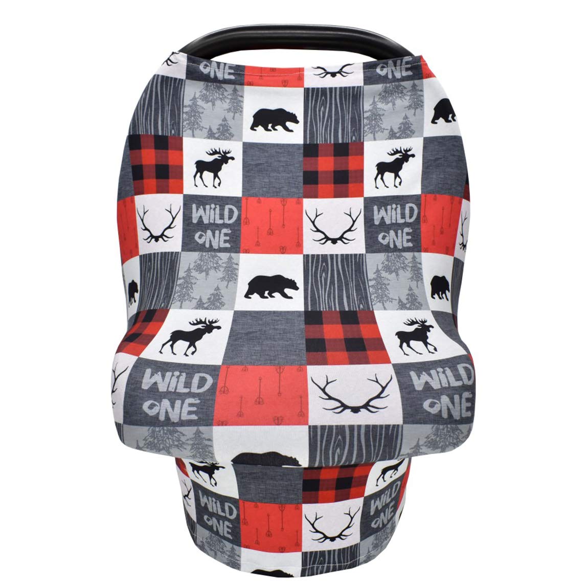 Funda de lactancia para lactancia materna recién nacida, toldo multiusos para cochecito infantil, cubierta unisex para asiento de automóvil, funda
