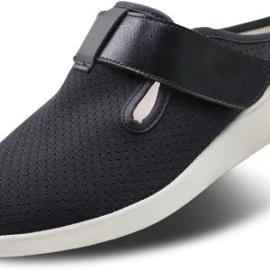 Pantuflas diabéticas para mujer, extra anchas, zapatos para caminar con cierres ajustables para edema diabético, fascitis plantar, juanetes, Pantuflas diabéticas para mujer, extra anchas, zapatos para caminar con cierres ajustables para edema diabético, fascitis plantar, juanetes,