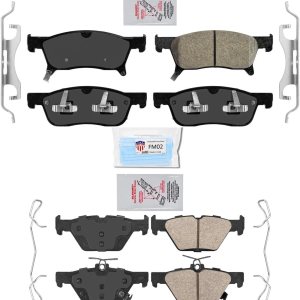 Piezas de repuesto de pastillas de freno de disco de cerámica para Subaru Ascent 2019-2021 Piezas de repuesto de pastillas de freno de disco de cerámica para Subaru Ascent 2019-2021