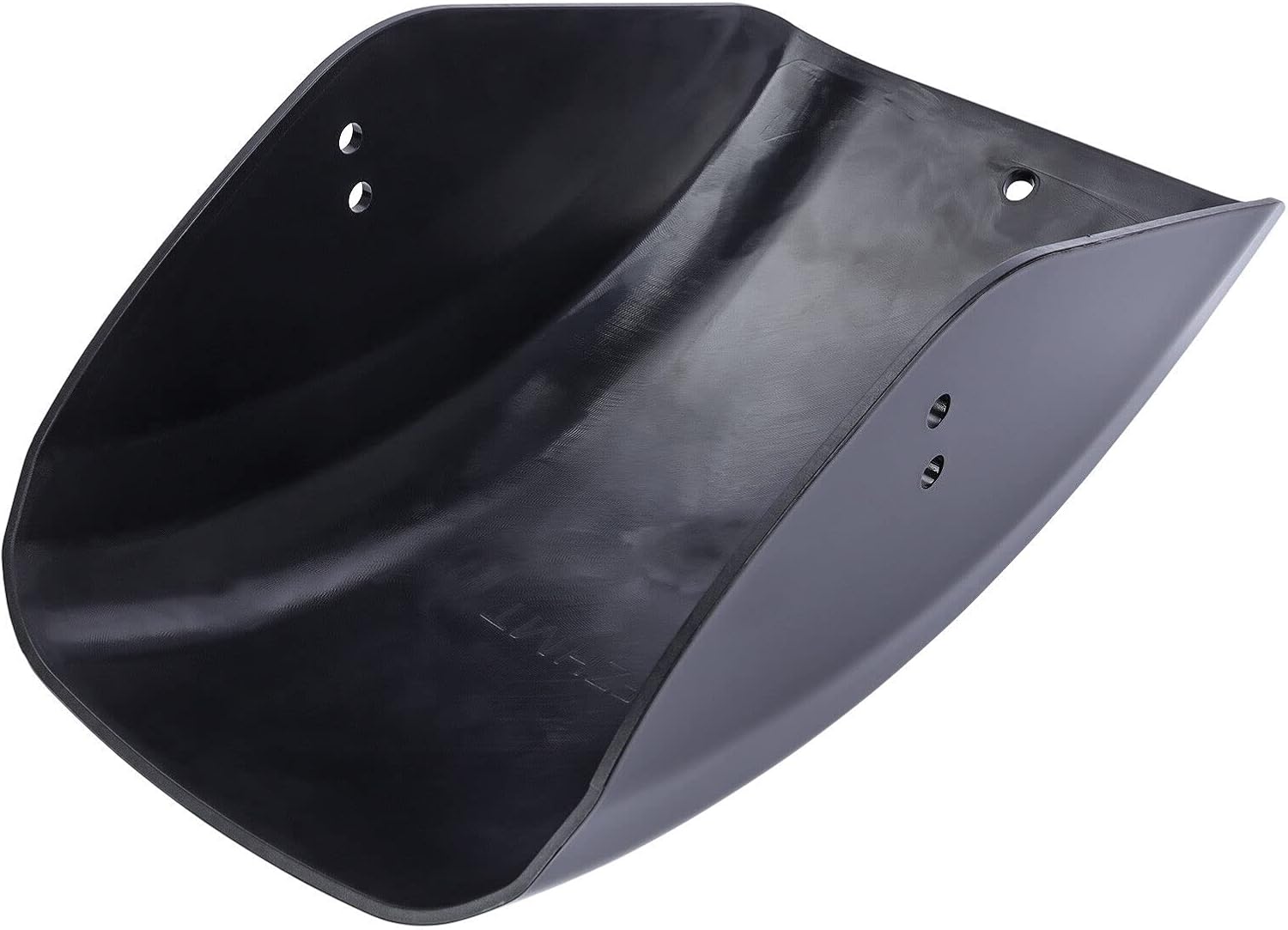 Guardabarros corto trasero de motocicleta de 7 pulgadas para Harley Sportster XL883 XL1200 1986-2023 (negro brillante – guardabarros de plástico ABS)