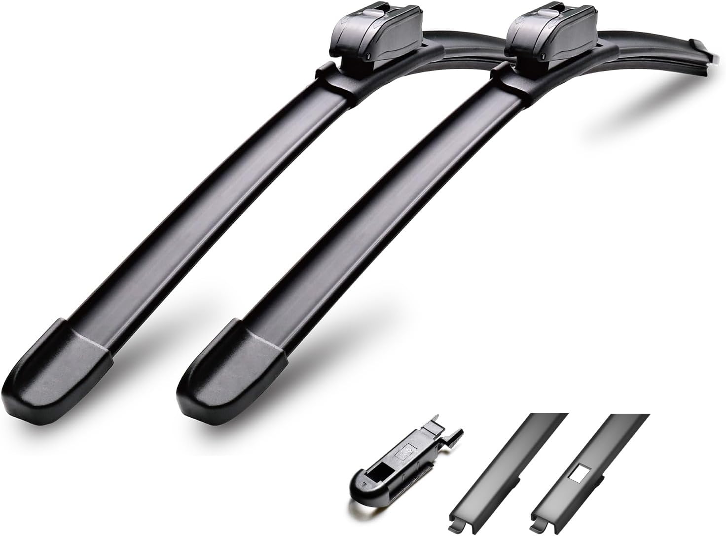 Limpiaparabrisas de repuesto para Toyota Avalon 2005-2012, Camry 2018-2022, Highlander 2008-2019, Mirai 2016-2019, para todas las estaciones (juego