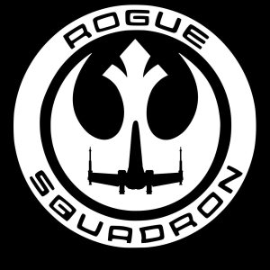 URI207 Calcomanía de vinilo Star Wars Rogue One Squadron. Para autos, camionetas, furgonetas, paredes, computadora portátil. Color blanco 5,5 URI207 Calcomanía de vinilo Star Wars Rogue One Squadron. Para autos, camionetas, furgonetas, paredes, computadora portátil. Color blanco 5,5