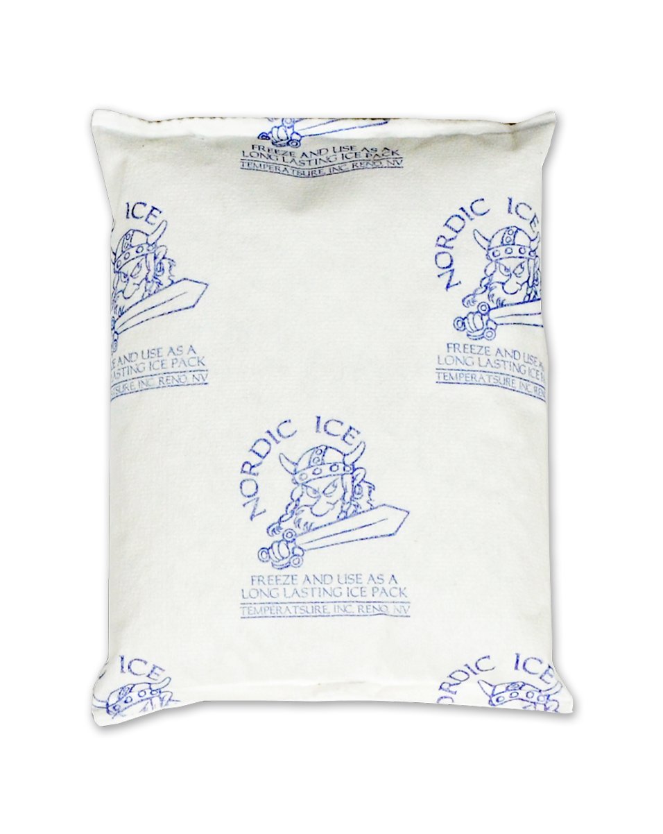 Nordic Ice NOR1017 – Paquete de gel reutilizable de larga duración, sin sudor, 8 onzas