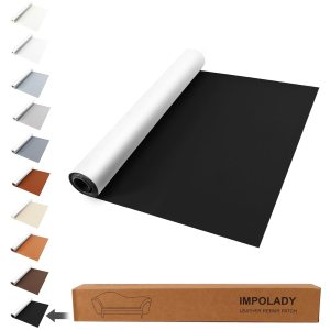Parche de reparación de cuero autoadhesivo, parches extra grandes de 17 x 79 pulgadas para muebles, cinta de cuero para reparación de asientos de Parche de reparación de cuero autoadhesivo, parches extra grandes de 17 x 79 pulgadas para muebles, cinta de cuero para reparación de asientos de