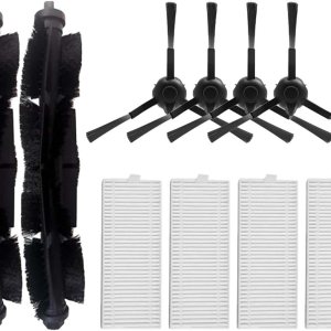 AAPRO Compatible con TP-Link Compatible con Tapo RV10 Plus Robot Aspiradores Rodillo Cepillo Lateral Principal Filtro Hepa Accesorio de Repuesto AAPRO Compatible con TP-Link Compatible con Tapo RV10 Plus Robot Aspiradores Rodillo Cepillo Lateral Principal Filtro Hepa Accesorio de Repuesto