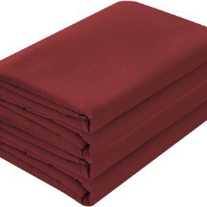 BASIC CHOICE – Juego de 2 sábanas planas de microfibra transpirable de la serie 2000, sábana superior de cama, resistente a las arrugas y a la BASIC CHOICE – Juego de 2 sábanas planas de microfibra transpirable de la serie 2000, sábana superior de cama, resistente a las arrugas y a la