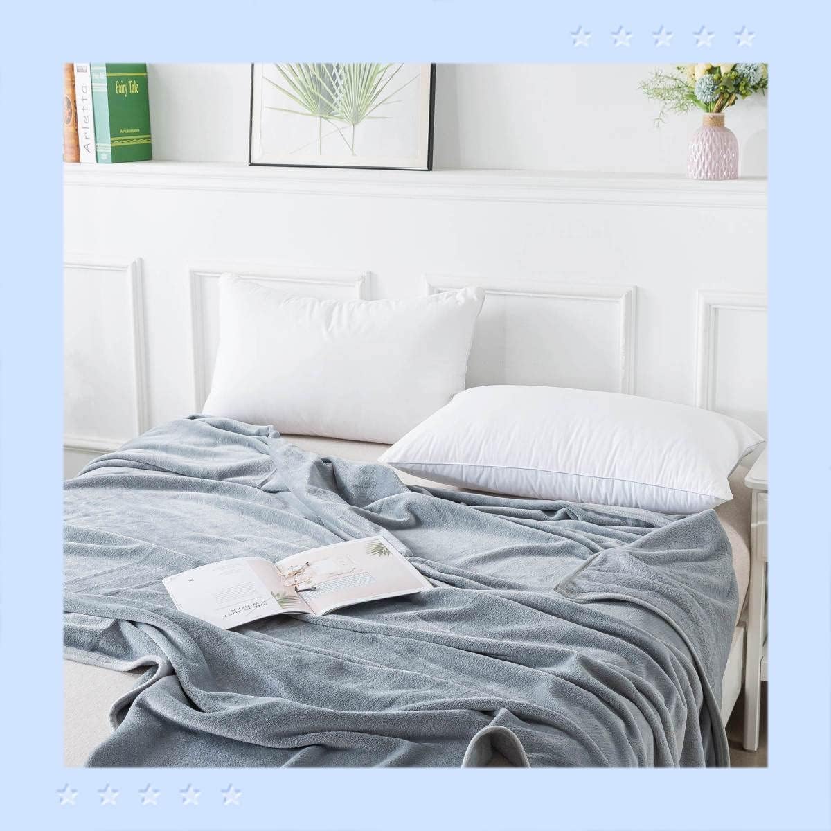 Manta para cama, mantas y mantas tamaño King, Queen y matrimonial, manta de terciopelo suave de forro polar para sofá, manta ligera para cama, sofá
