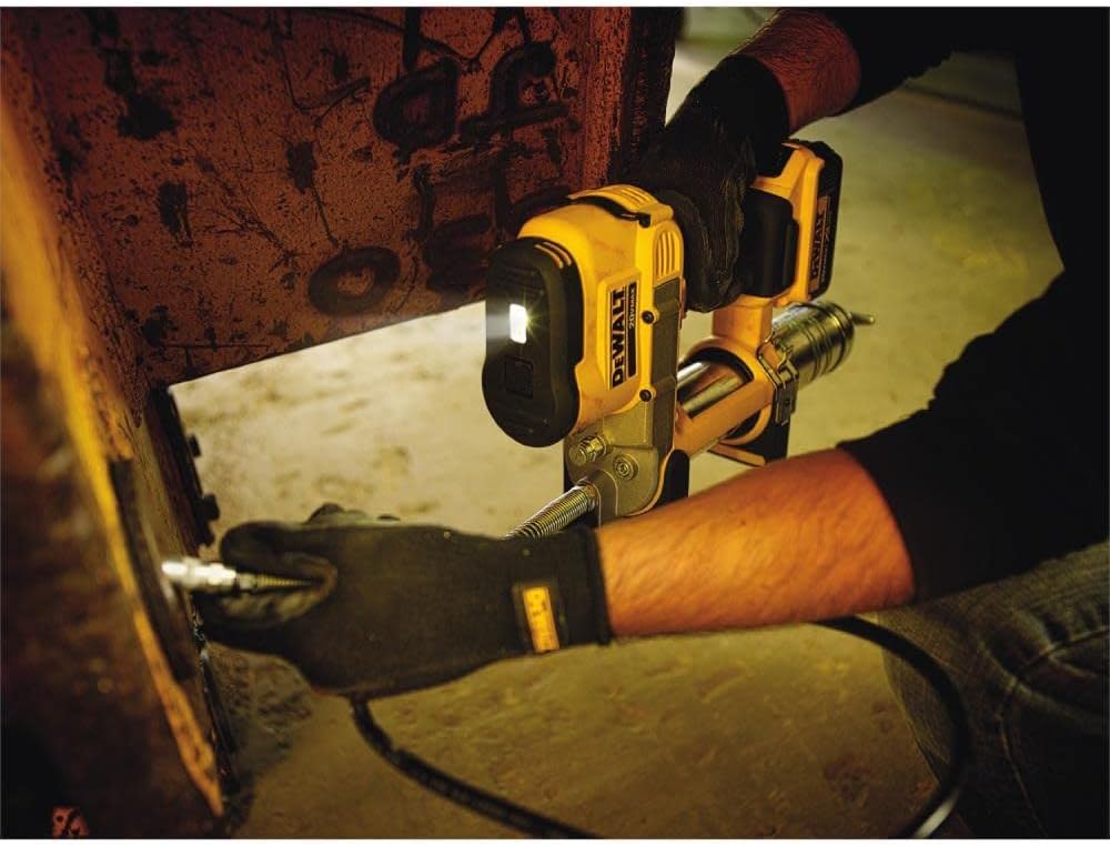 DEWALT – Pistola de engrasar inalámbrica, 20 V máximo