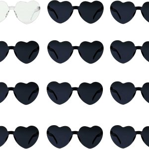 KIWILEPI Bachelorette Party Sunglasses, Heart Shaped Sunglasses Team Bride Wedding Bachelorette Tribe Bridesmaids Gifts KIWILEPI Bachelorette Party Sunglasses, Heart Shaped Sunglasses Team Bride Wedding Bachelorette Tribe Bridesmaids Gifts