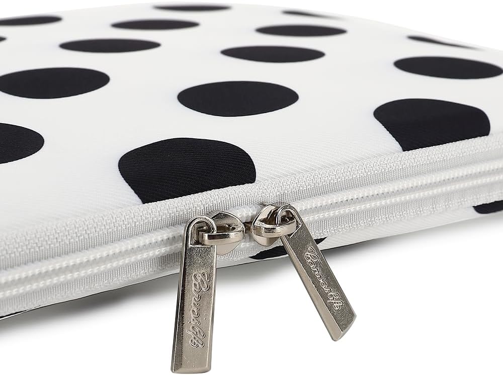 Canvaslife Impermeable Patten Laptop Sleeve 14 pulgadas 14.0 pulgadas Funda para portátil Bolsa (punto negro)