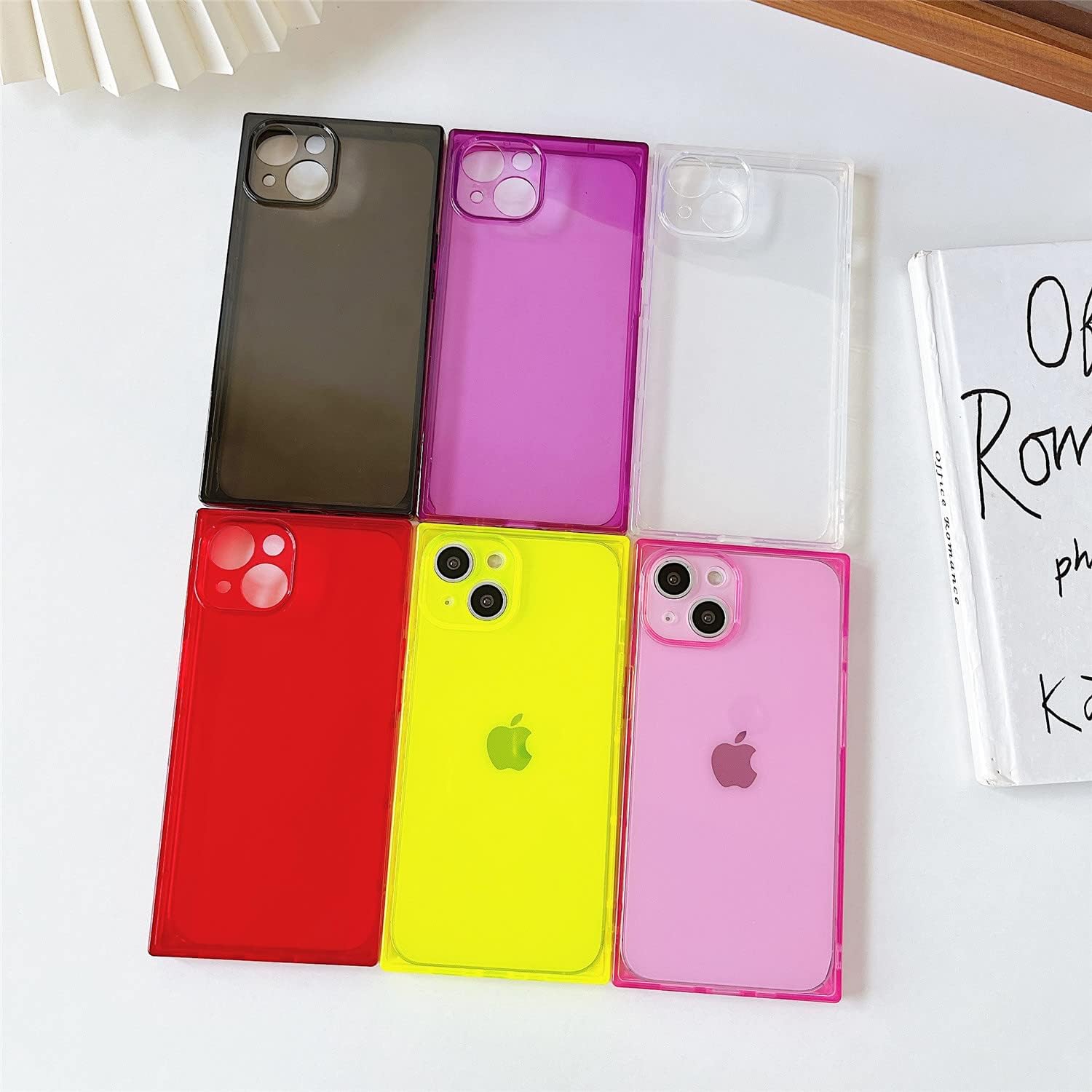 Cocomii Funda cuadrada para iPhone 13 Pro, protector de cámara cuadrado transparente, delgada, ligera, brillante, transparente HD, transparente,