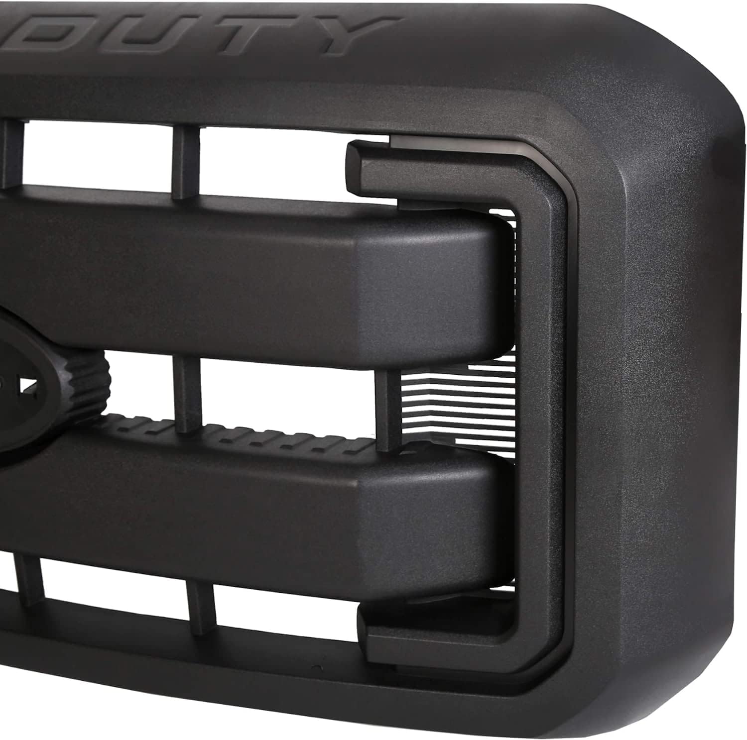 ECOTRIC Parrilla del radiador delantero y soporte superior compatible con Ford F250 F350 F450 F550 Super Duty 2011-2016