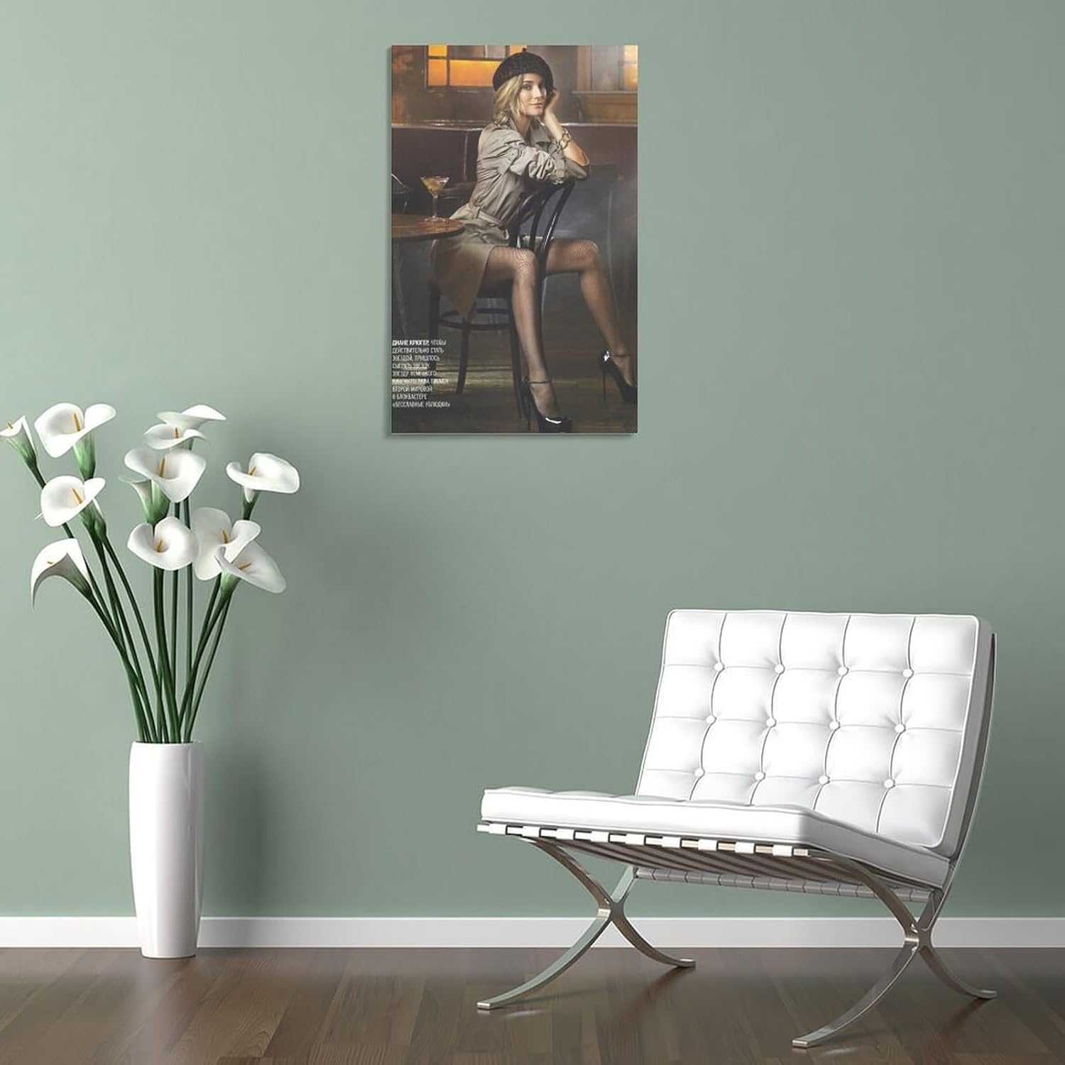 Diane Kruger – Póster de actriz sexy de 21 habitaciones, impresión artística, pintura de pared, pósteres de lienzo, regalos para decoración moderna