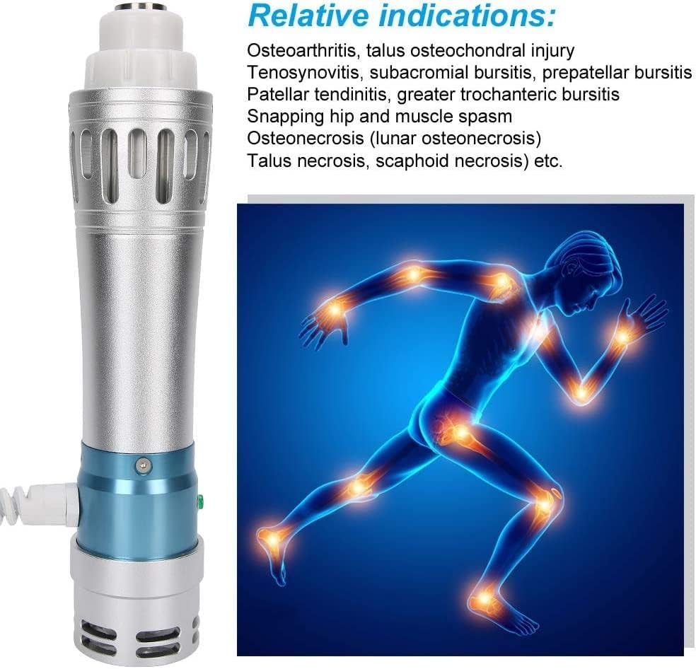 Máquina profesional de terapia de onda de choque ED masajeador de alivio del dolor muscular, para terapia de alivio del dolor, masaje de modelado