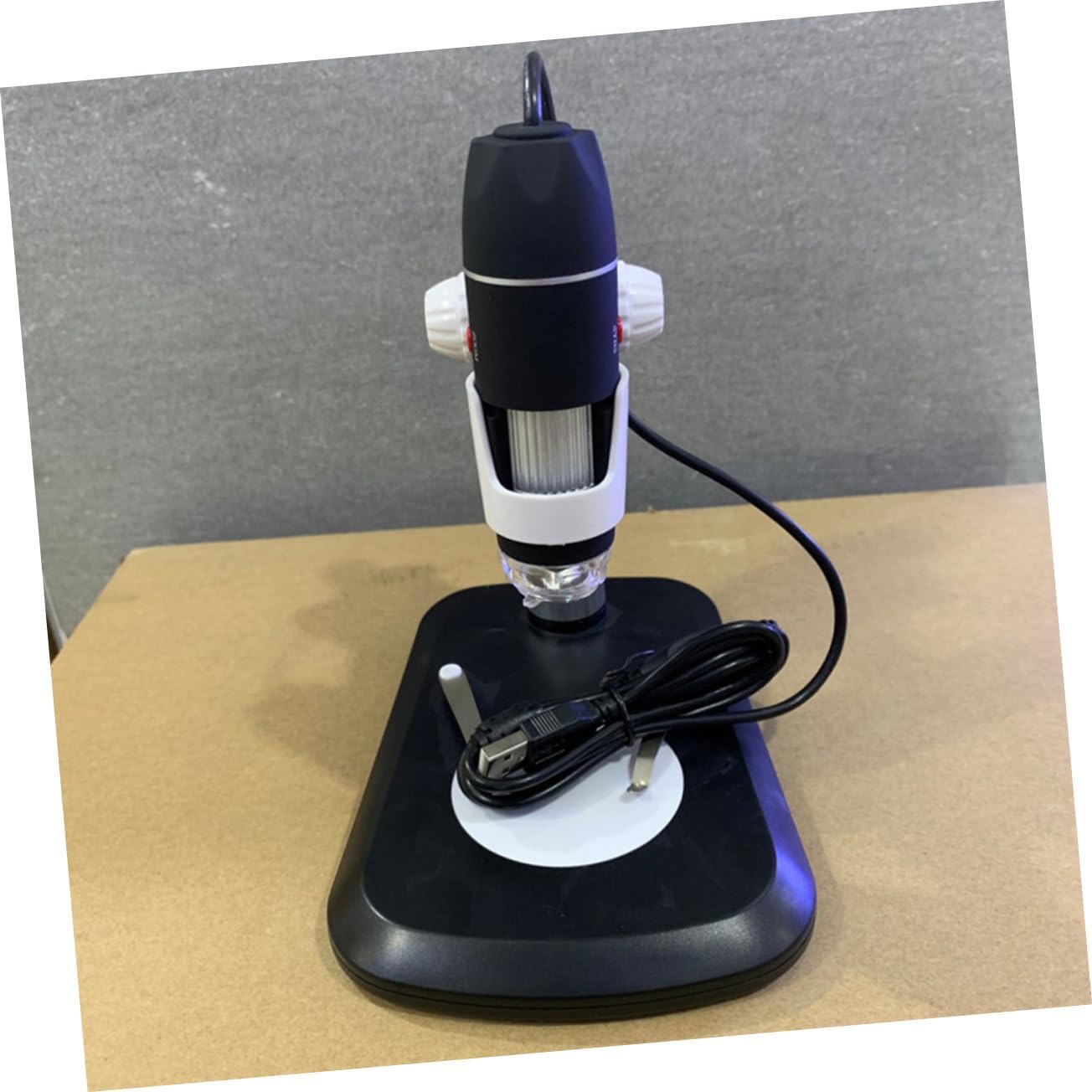Homoyoyo Microscopio Cámaras Digitales Microscopio Digital Holográfico Espejo Lupa de mano Lupa de Soldadura Lupa Negro Dispositivo de Detección