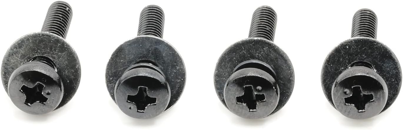 Tornillos de montaje en pared M4 compatibles con instalaciones Samsung de 0.748-0.866 in (paso de 0.049 in)