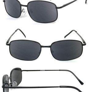 VeryHobby Retro Pilot lente completa lectores de sol tintado magnificado gafas de sol de lectura, bisagras de resorte templos, Negro – VeryHobby Retro Pilot lente completa lectores de sol tintado magnificado gafas de sol de lectura, bisagras de resorte templos, Negro –