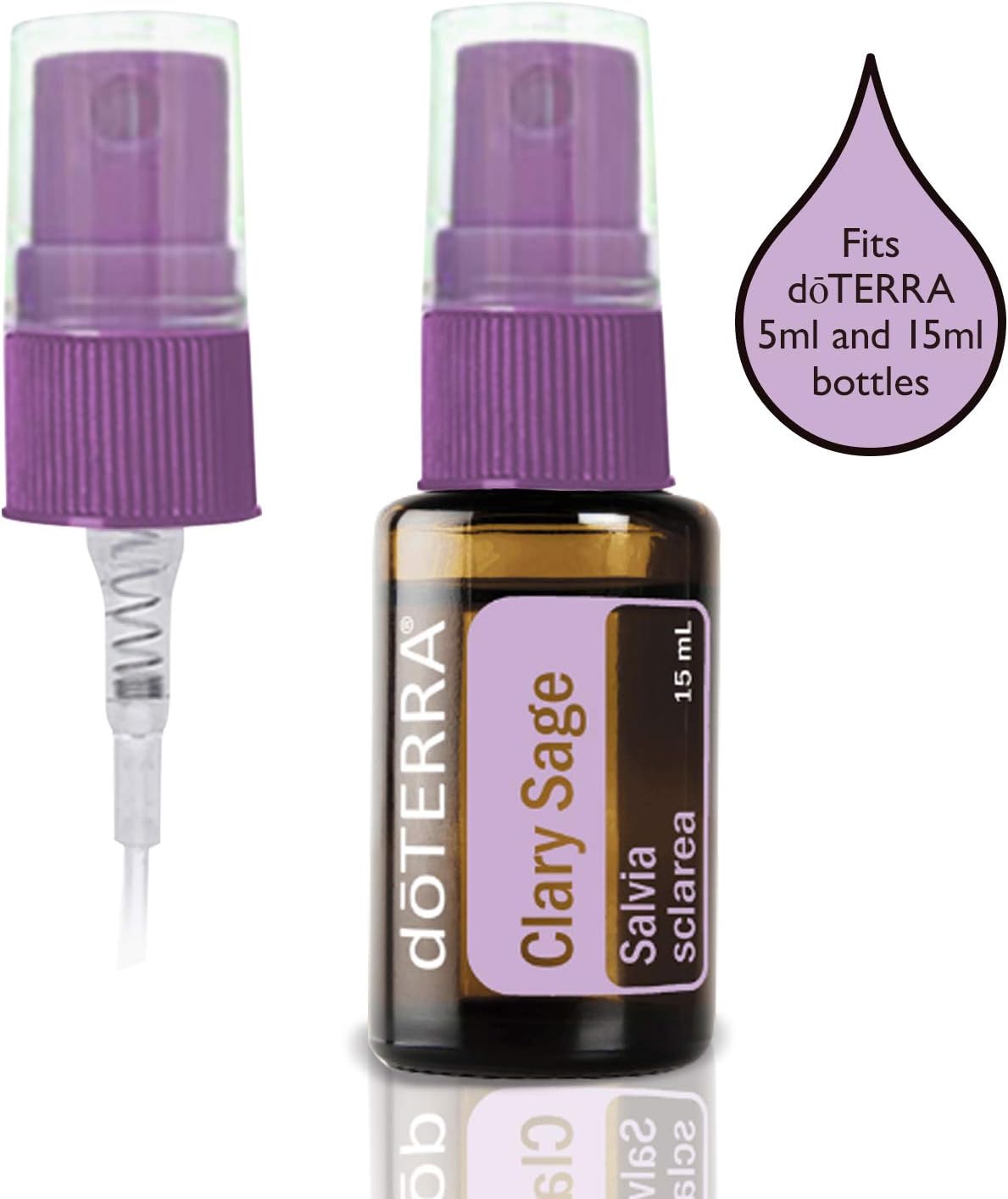 Tapas de spray de aceite esencial para botellas de 5, 10, 15 a 3.4 fl oz. Reduzca, reutiliza y recicla tus recipientes y botellas de EO vacíos con