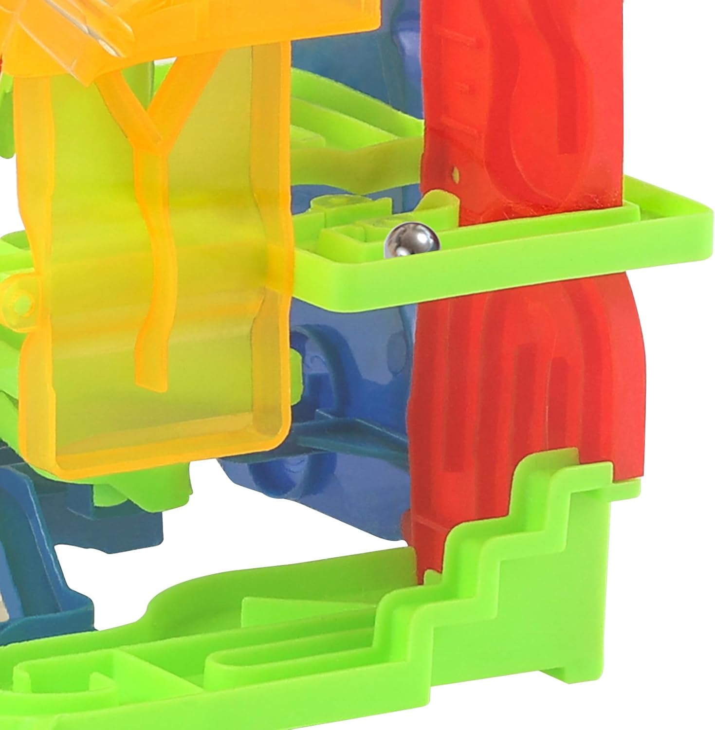 3 otters Cubo de laberinto de rompecabezas 3D, 72 obstáculos, juego de laberinto interactivo con juguete educativo para niños de 3 años en adelante