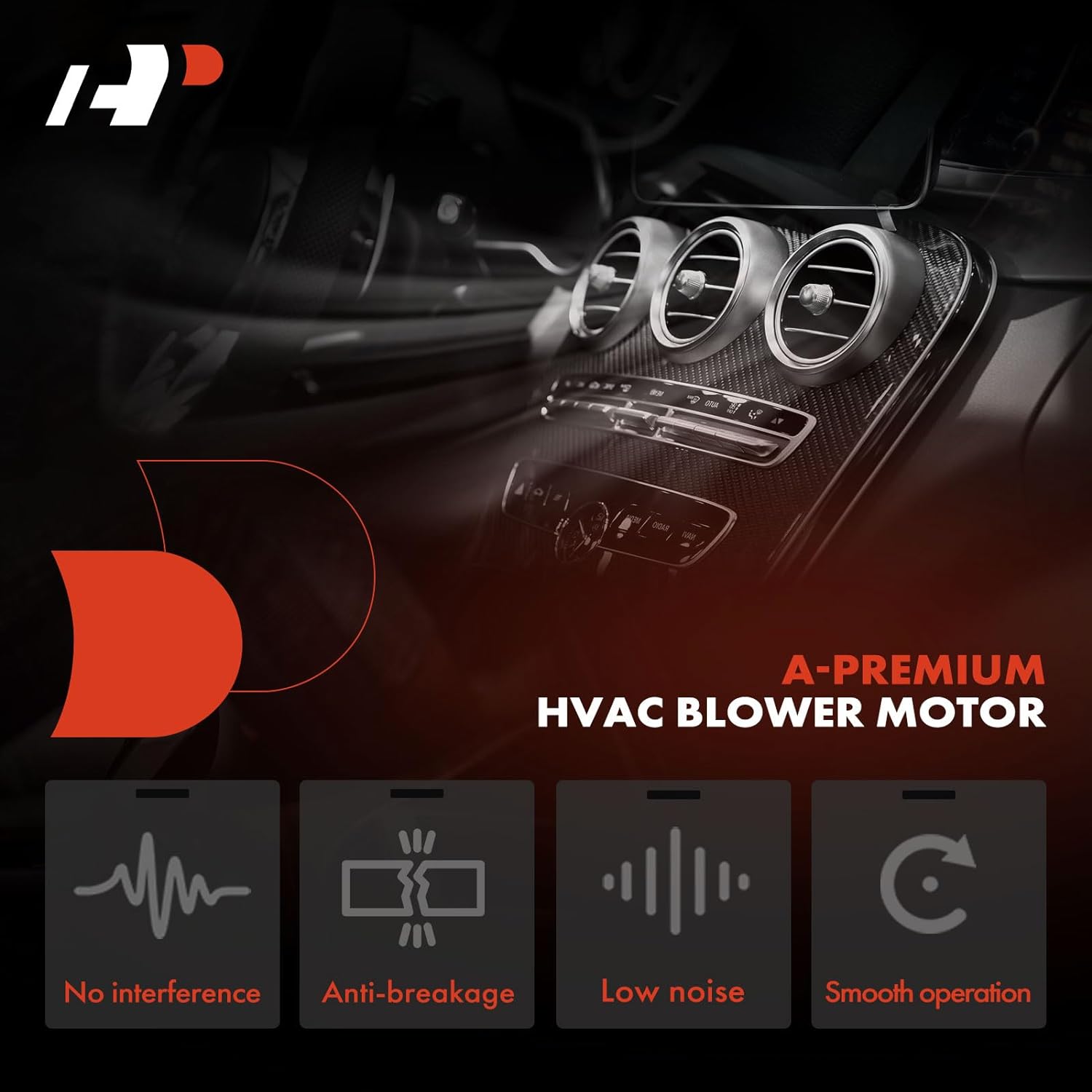 A-Premium Motor calefactor de ventilador HVAC con jaula de ventilador compatible con Subaru Forester 2019 2020 2021 Reemplazo # 72223FL010