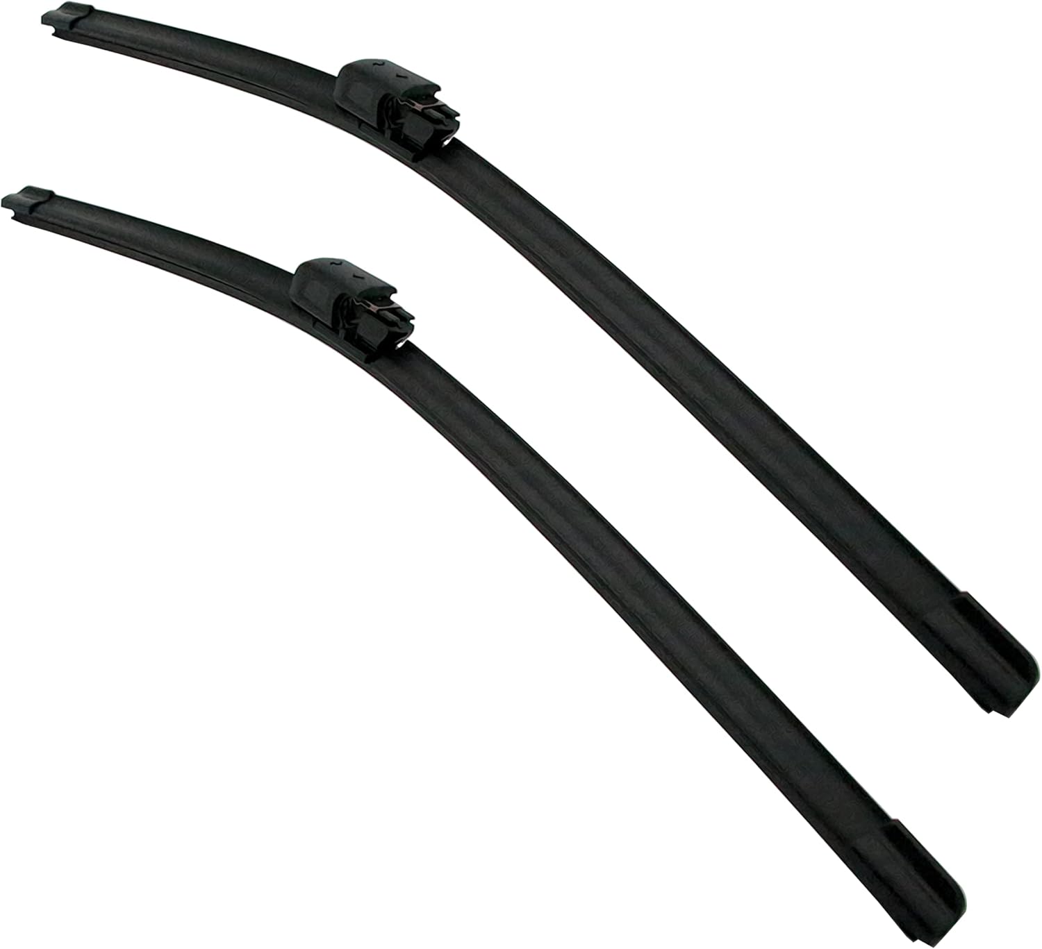 Repuesto para Mercedes-Benz CLK320 2003-2005, CLK350 2006-2009, CLK500 2003-2006 Limpiaparabrisas silencioso -FAPIUO Juego de cuchillas de 22