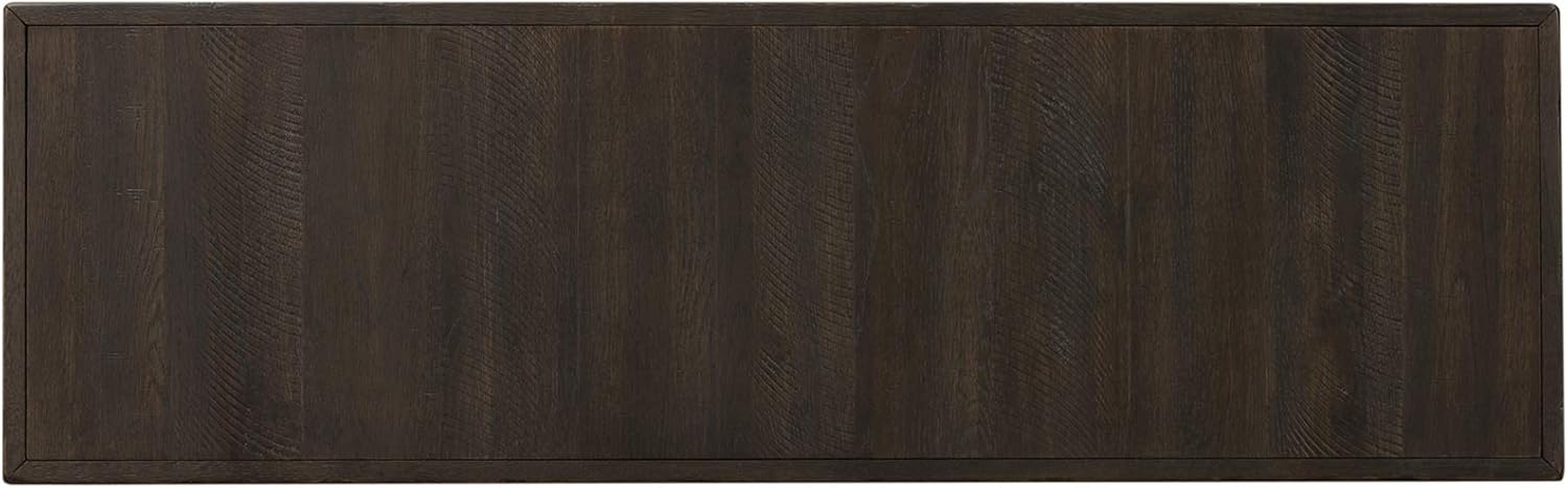 Liberty Furniture Industries Harvest Home – Banco sin espalda, 52 pulgadas de ancho x 16 pulgadas de profundidad x 18 pulgadas de alto, color negro