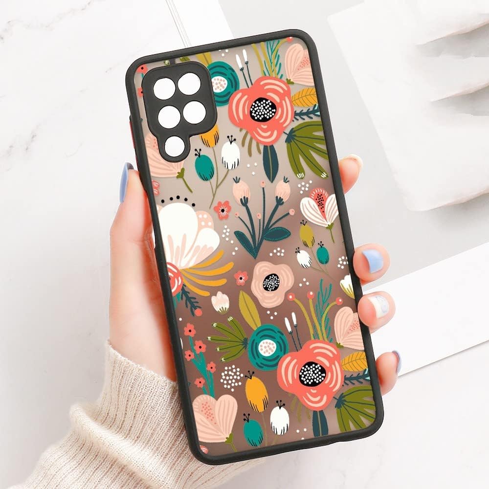 LMEIL Funda para Samsung Galaxy A52 5G Funda A12 A52s A13 A53 A50 A21S S22 Ultra A22 A51 A71 S21 S20 FE S10 A32 A73 A33 A31 Fundas mate, U407, para