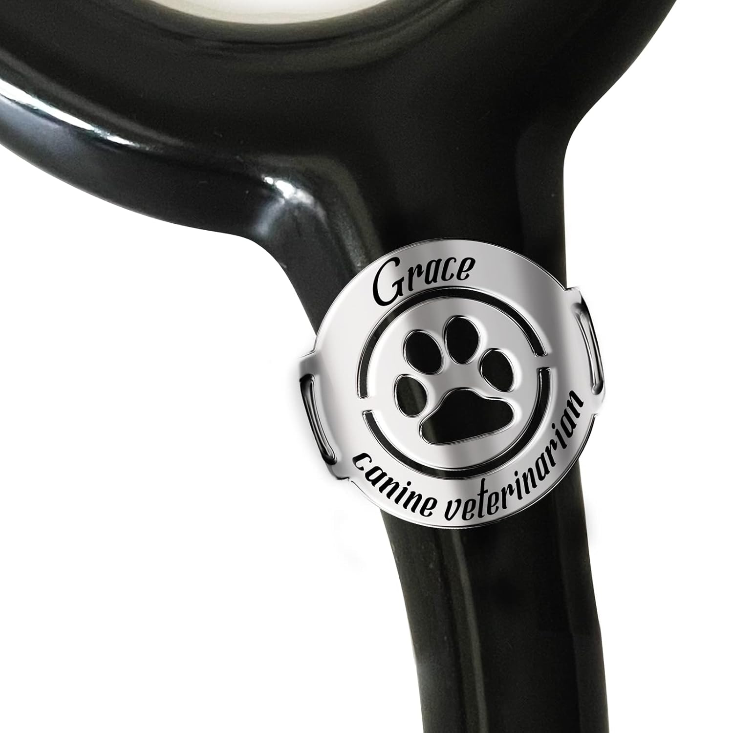 Stethoscope Name Tag Personalized, Custom Stethoscope Charm for Vet Tech, Handmade Stethoscope Accessories ID Charms, Graduation Gift For Nurse
