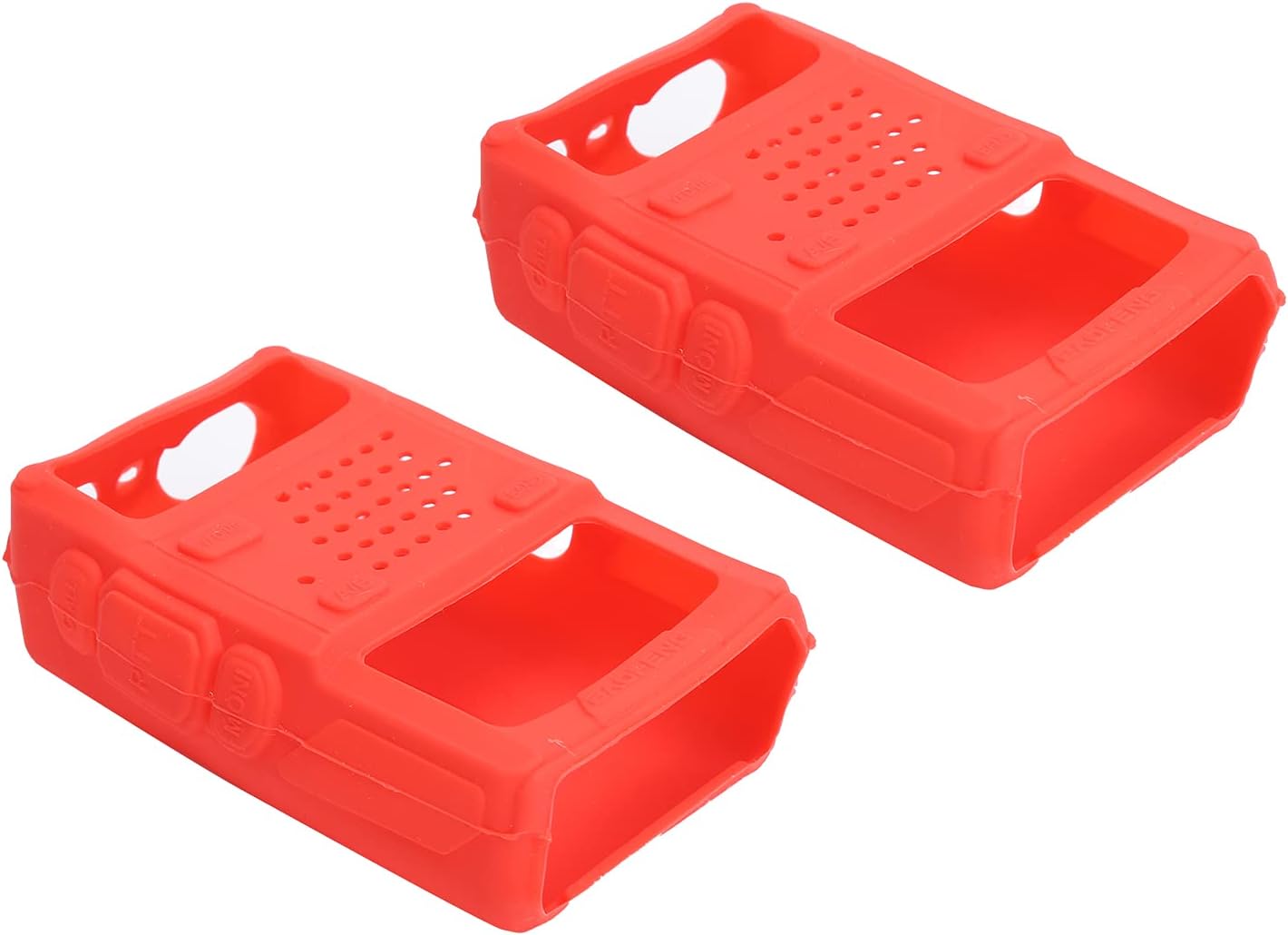 Funda protectora de silicona de calidad para walkie talkie de seguridad, radios de largo alcance con gel de sílice, funda suave para Baofeng Uv  5r
